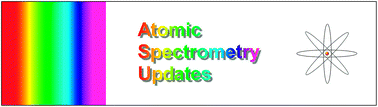 Graphical abstract: Atomic spectrometry update: review of advances in atomic spectrometry and related techniques