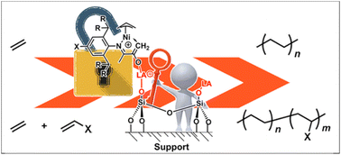 Graphical abstract: Lewis acid-induced homo- and heterogeneous nickel catalysts for ethylene polymerization and copolymerization with polar monomers