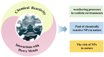 Graphical abstract: Chemical reactivity of weathered nanoplastics and their interactions with heavy metals