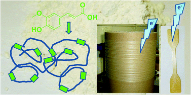 Graphical abstract: Polyesters with bio-based ferulic acid units: crosslinking paves the way to property consolidation