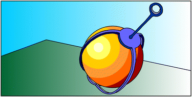 Graphical abstract: An organic cage controlling the dimension and stability of gold nanoparticles