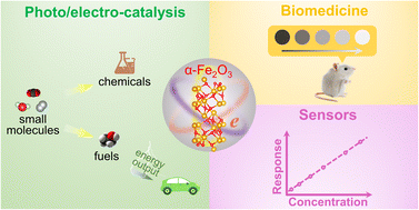 Graphical abstract: Advanced hematite nanomaterials for newly emerging applications