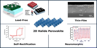 Graphical abstract: Two-dimensional halide perovskite memristors for resistive switching memory systems