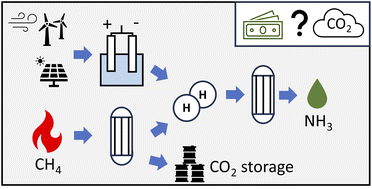 Graphical abstract: A comparative techno-economic assessment of blue, green, and hybrid ammonia production in the United States