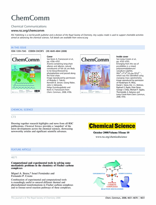 Contents and Chemical Science