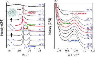 Graphical abstract: Nanoconfinement crystallization of frustrated alkyl groups: crossover of mesophase to crystalline structure