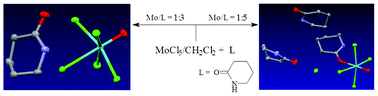 Graphical abstract: Lactam/MoCl5 interaction in CH2Cl2: synthesis and X-ray characterization of protonated δ-valerolactam salts