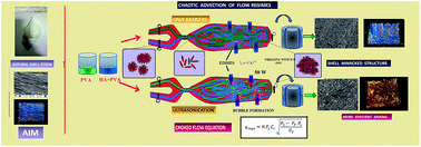 Graphical abstract: Nano-engineered hybrid hydroxyapatite-grafted biocomposites for Euspria pulchella mimicking through chaotic flow regimes