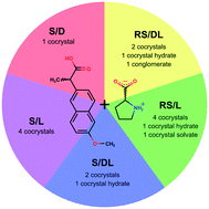 Graphical abstract: Exploring polymorphism and stoichiometric diversity in naproxen/proline cocrystals