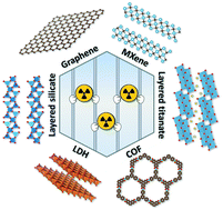 Graphical abstract: Layered structure-based materials: challenges and opportunities for radionuclide sequestration