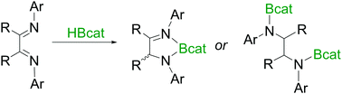 Graphical abstract: The hydroboration of α-diimines