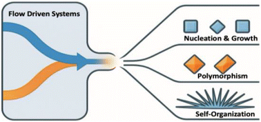 Graphical abstract: Harnessing flow and microfluidics to direct inorganic crystal growth and architecture