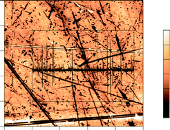 Graphical abstract: Water on Au sputtered films