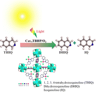 Graphical abstract: A Cu-modified Th6-based framework for regulating products in photocatalytic oxidation of tetrahydroisoquinoline