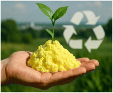 Graphical abstract: A critical review on the sustainability of inverse vulcanised polymers
