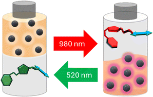 Graphical abstract: Near-infrared responsive three-component supramolecular hydrogels of peptide, agarose and upconversion nanoparticles