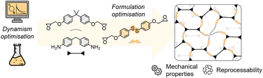 Graphical abstract: Dynamic by design: unlocking full relaxation in disulfide epoxy networks
