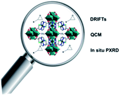 Graphical abstract: Insights into CO2 adsorption and chemical fixation properties of VPI-100 metal–organic frameworks