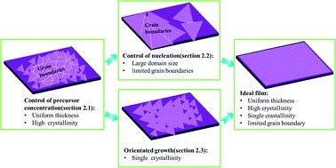 Graphical abstract: Recent progress on kinetic control of chemical vapor deposition growth of high-quality wafer-scale transition metal dichalcogenides