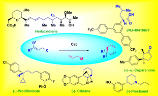 Graphical abstract: Recent development of allyl–allyl cross-coupling and its application in natural product synthesis