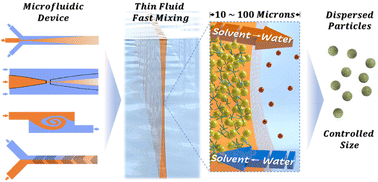 Graphical abstract: Advanced manufacturing of nanoparticle formulations of drugs and biologics using microfluidics