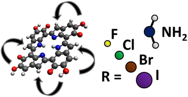 Graphical abstract: Tuning melanin: theoretical analysis of functional group impact on electrochemical and optical properties