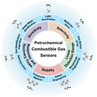 Graphical abstract: Semiconductor-based combustible gas sensors for the petrochemical industry: a review