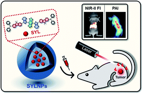 Graphical abstract: Rational design of a multifunctional molecular dye for dual-modal NIR-II/photoacoustic imaging and photothermal therapy