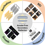 Graphical abstract: Spatial-temporally resolved optical imaging of electroplating/stripping processes in anode-free secondary batteries