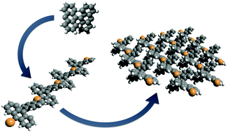 Graphical abstract: Imaging on-surface hierarchical assembly of chiral supramolecular networks