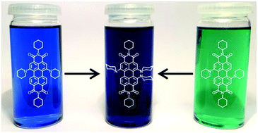 Graphical abstract: Synthesis of bay-triaminosubstituted perylenediimides