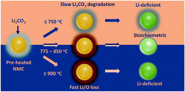 Graphical abstract: Insights into Li/Ni ordering and surface reconstruction during synthesis of Ni-rich layered oxides
