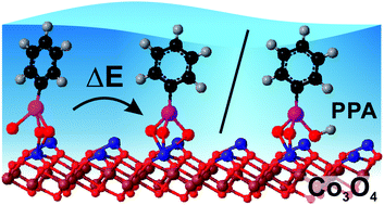 Graphical abstract: Molecular anchoring to oxide surfaces in ultrahigh vacuum and in aqueous electrolytes: phosphonic acids on atomically-defined cobalt oxide