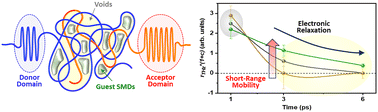 Graphical abstract: Tailoring short-range mobility at donor–acceptor heterointerfaces through small molecules promotes efficient organic solar cells