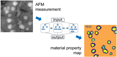 Graphical abstract: Machine learning approaches to quantify nanoscale variations in the mechanical properties of soft nanoparticles