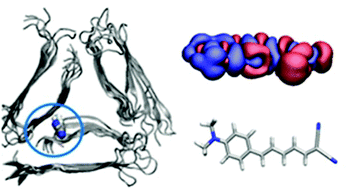 Graphical abstract: Computational study on donor–acceptor optical markers for Alzheimer's disease: a game of charge transfer and electron delocalization