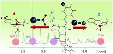 Graphical abstract: Probing the chirality of oxidovanadium(v) centers in complexes with tridentate sugar Schiff-base ligands: solid-state and solution behavior