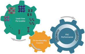 Graphical abstract: Breaking the bottleneck of lead-free perovskite solar cells through dimensionality modulation