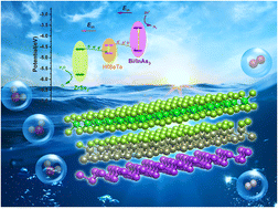 Graphical abstract: Two-dimensional trilayer heterostructures with cascade dual Z-schemes to achieve efficient hydrogen evolution reaction
