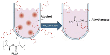 Graphical abstract: Chemical recycling of polylactide by microwave-assisted processes
