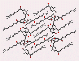 Graphical abstract: Para-acyl calix[4]arenes: amphiphilic self-assembly from the molecular to the mesoscopic level