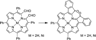Graphical abstract: Indaphyrin, a meso-tetraphenylsecochlorin-derived chromophore incorporating o-phenyl-to-β-linkages