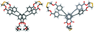 Graphical abstract: Double-decked molecular crescents