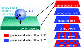 Graphical abstract: Critical Casimir forces steered by patterned substrates