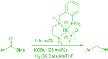 Graphical abstract: Convenient and improved protocols for the hydrogenation of esters using Ru catalysts derived from (P,P), (P,N,N) and (P,N,O) ligands