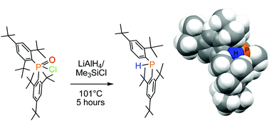 Graphical abstract: Synthetic and computational study of geminally bis(supermesityl) substituted phosphorus compounds