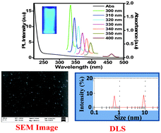 Graphical abstract: Fluorescent carbon dots obtained from chitosan gel