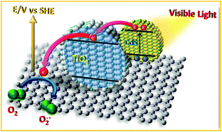 Graphical abstract: Biomolecule-mediated CdS-TiO2-reduced graphene oxide ternary nanocomposites for efficient visible light-driven photocatalysis