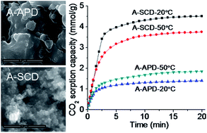 Graphical abstract: Use of one-pot wet gel or precursor preparation and supercritical drying procedure for development of a high-performance CO2 sorbent