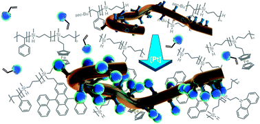 Graphical abstract: A convenient synthesis strategy for microphase-separating functional copolymers: the cyclohydrocarbosilane tool box